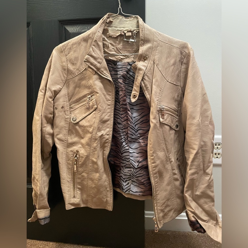 Tan Leather Jacket